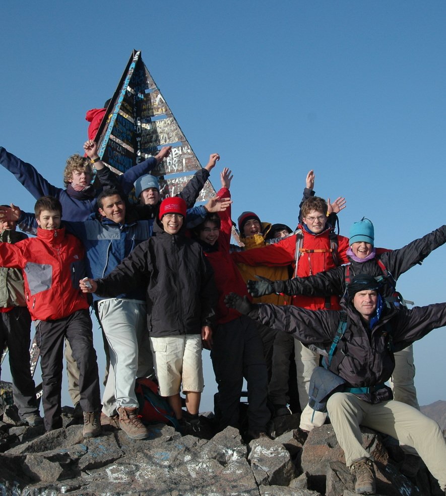 DSC 0190   summit of Mt Toubkhal 